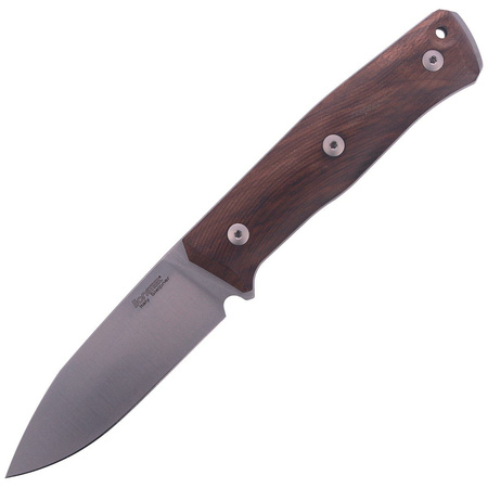 LionSteel Bushcraft Walnut / Satin Blade knife (B35 WN)