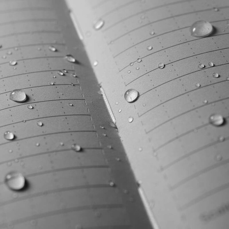 Rite in the Rain - Waterproof Large Bound Notebook - 223 x 175 mm - 80 sheets - Black - 770F-LG
