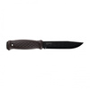 Morakniv - Garberg Grand Black Blade (C) brown knife with leather scabbard