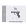 Glock - Replica ASG pistol Glock 17 6 mm green gas 23 cartridges