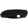 Spyderco Efficient G-10 Black / Black Blade Combination Folding Knife (C216GPSBBK)