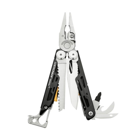 Leatherman Signal Black and Silver multitool (832625) - 19 tools
