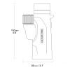 Hawke Nature Trek 10x42 green monocular