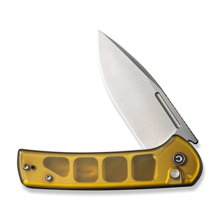 CIVIVI Conspirator Ultem Polished, Satin Nitro-V Knife (C21006-5)