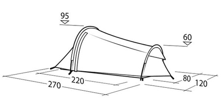 Robens - Cress 1 Pro Tent