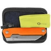 Civivi Hid Orange G10 Folding Knife, Satin 14C28N by Ostap Hel (C23008-4)