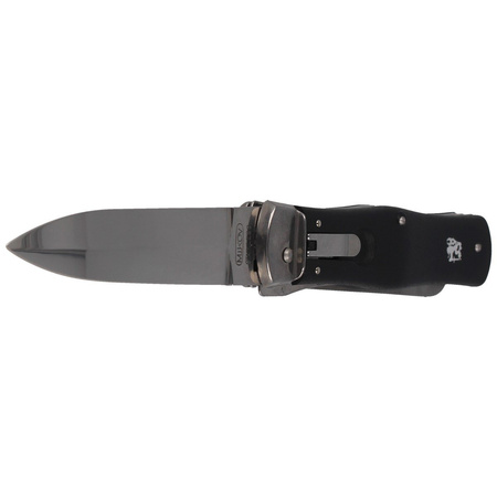 Mikov Predator ABS Black knife with Saw (241-NH-2/KP)