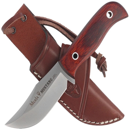 Muela Mustang Pakka Wood, Satin 1.4116 (Mustang 8R) knife