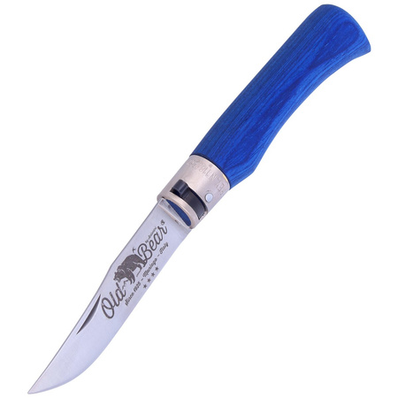 Old Bear Laminated Blue 210mm Knife (9307/21_MBK)