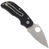 Spyderco CAT G-10 Black Plain Folding Knife (C129GP)