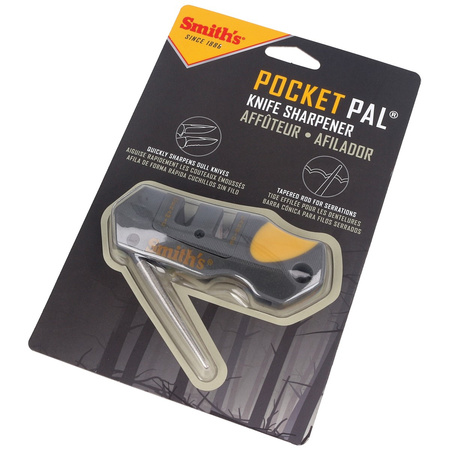 Pocket Pal Knife Sharpener - Smith's - Gray / Orange - 50918