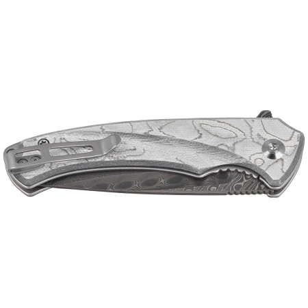 Civivi Voidflare Aluminum G10 Folding Knife, Damascus (C24040-DS1)