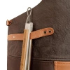 Buffalo leather apron with cross neck strap Petromax 