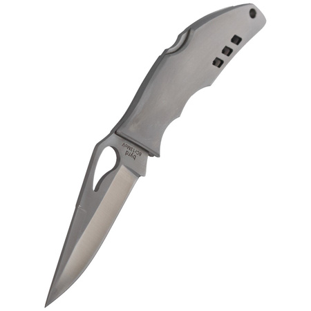 Spyderco Byrd Flight Stainless Plain Folding Knife (BY05P)