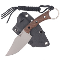 Civivi Midwatch Knife Brown Burlap Micarta, Silver Bead Blasted N690 (C20059B-2)