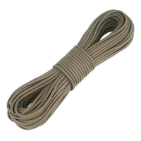 Paracord 550 parachute cord - Coyote - USA FOX Outdoor Products - 15 m