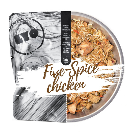 Lyo Food Expedition - Freeze-dried food ration - Chicken in five flavors with rice 370g