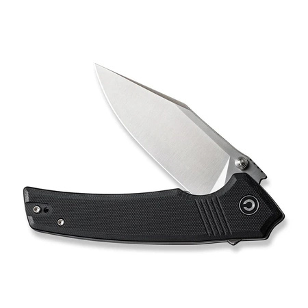 Civivi Tranquil Black G10 Folding Knife, Satin 14C28N (C23027-1)