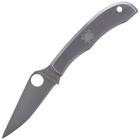 Spyderco Honeybee Stainless Steel Plain Folding Knife (C137P)
