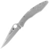 Spyderco Police Model Stainless Steel Plain Folding Knife - C07P