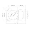 Vector Optics - Frenzy 1x24x29 GenII open collimator - 6 MOA - MOJ - Black - SCRD-76