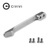 Civivi Gray Titanium Pocket Clip and Screw Set for WE, Civivi (T003C)