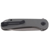 CIVIVI Elementum Flipper Gray G10 knife, Satin Finish (C907B)