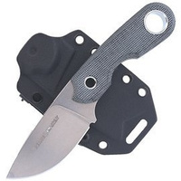 Viper Berus 1 Black Canvas Micarta knife by Rumici (VT4012CB)