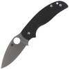 Spyderco Sage 5 Lightweight Plain Folding Knife (C123PBK)