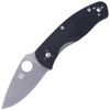 Spyderco Persistence Lightweight Folding Knife, Black FRN, Satin Plain (C136PBK)