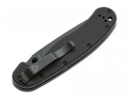 Ontario Rat 2 Folder Black Blade 8861BP knife - Black