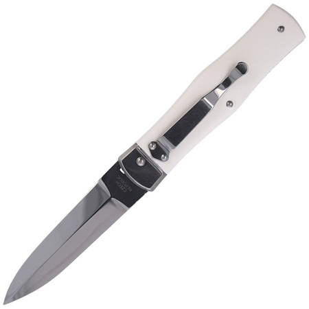 Mikov Predator ABS White knife, Clip (241-NH-1/N White)