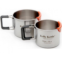 Kelly Kettle Camping Cup Set - Steel