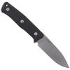 LionSteel Bushcraft G10 Black / Satin Blade knife (B35 GBK)