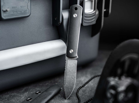  Böker Solingen - BFF Packlite Black Richlite Knife