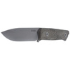 LionSteel Bushcraft Green Canvas / Stone Washed knife (B41 CVG)