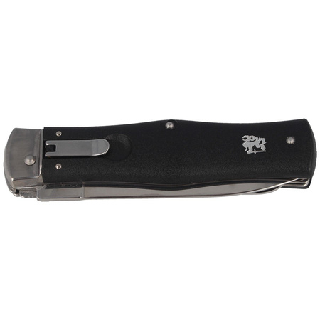 Mikov Predator ABS Black knife with Saw (241-NH-2/KP)