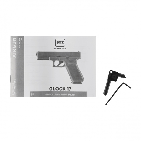 Glock - Glock 17 gen 5 MOS 4.5 mm BB 3J wind gun without plates