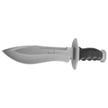 Muela Gray/Black Zamak/ABS knife, Satin Nitro-42 (85-182)