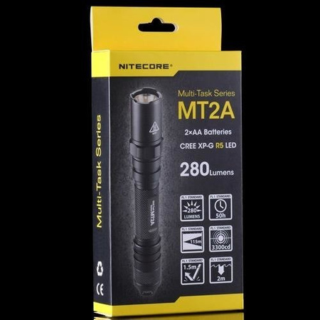 Nitecore MT2A Multi-Task Flashlight 280 Lumen