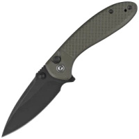 Civivi Faeger OD Green G10, Black Stonewashed 14C28N folding knife (C24031-2)