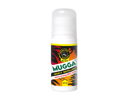 Mugga Roll-on for mosquitoes and ticks - 50ml (DEET 50%)