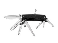 Ruike LD51-B folding pocket knife, multifunction, black