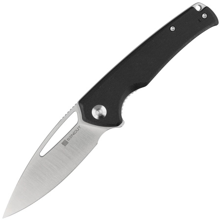 Sencut Mims Black G10, Satin 9Cr18MoV Folding Knife (S21013-1)