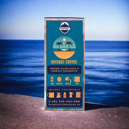 Bushcraft Coffee Roasters - Outcast ground coffee - 250g