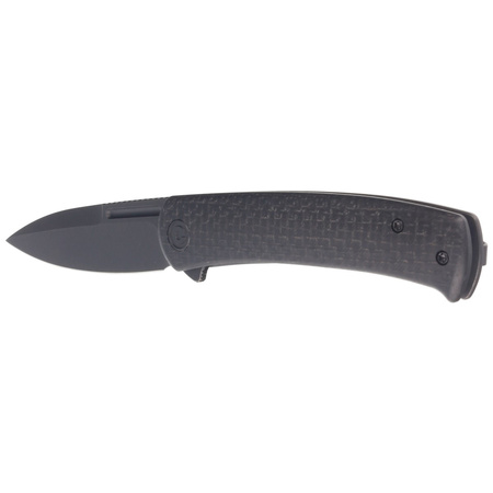 Civivi Cetos Black Micarta Coarse / Stainless, Black Stonewashed 14C28N (C21025B-2) knife