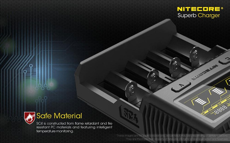 Battery charger - Nitecore SC4