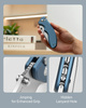 Sencut Cybrix Blue Aluminum, Satin 9Cr18MoV Folding Knife (S23098A-4)
