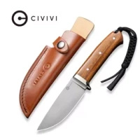 Civivi Cloud Peak Guibourtia Wood knife, Satin Nitro-V (C23044-3)