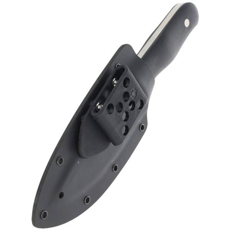 Spyderco Serrata Black G-10 Plain knife - FB32GP